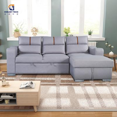 China (Other) wholesale Adjustable 3 Seat L Shape Leather Corner Sectional Sofa Living Room Sofa Furniture Sets Couch for sale