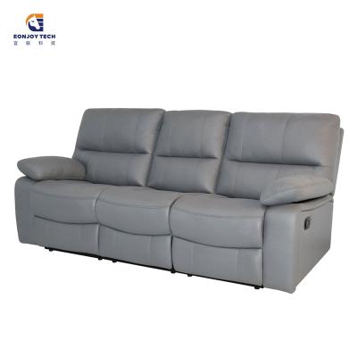 China China Supplier Adjustable Living Room Modern Sofa Set Design Home Office (Other) Living Room Leather 3 Seater Sofa for sale