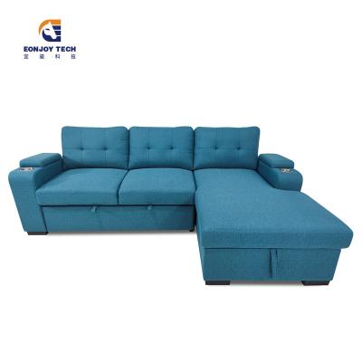 China (Other)Adjustable Modern Multifunctional L Shaped Corner Living Room Sofa Set Home Furniture for sale