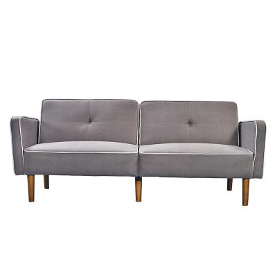 China (Other) Adjustable Design Living Room Sofa Bed Luxury Fabric 2 Seater Single Sofa for sale