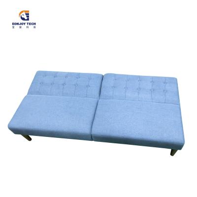 China (Other) Designer Modern Fabric Adjustable Sofa Bed For Restaurant Foldable Modular Sofa Set Living Room Bule for sale