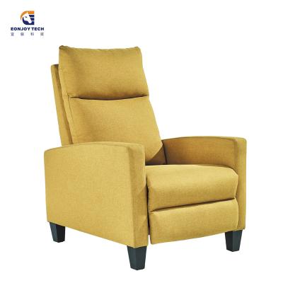 China Adjustable Modern Simple Living Room Yellow Single Seater Recliner Sofa (Others) Lazy Chairs For Office for sale