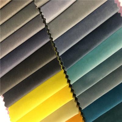 China Cheapest Velvet Fabric Shrink-Resistant Enough Velvet The Original Stock Multiple Colors Textile for sale