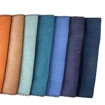 China China Wholesale Breathable Multicolor Comfortable Corduroy Fabric Suitable For Garment/Sofa Cover for sale