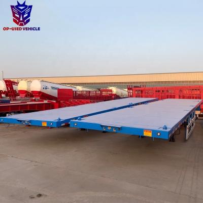 China Flatbed Trailer Trailer Truck for Sale Semi Trailer Truck for sale