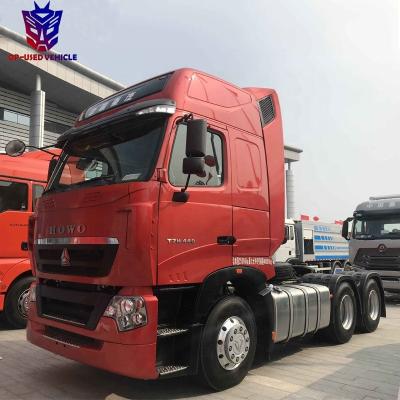 China New Cloth Sinotruck Howo 371hp 6x4 A7 Tractor Truck Price Sale for sale