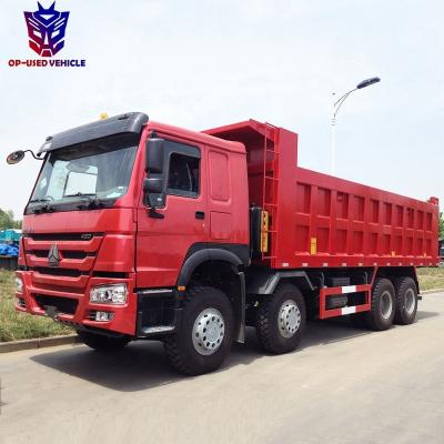 China New International Sinotruk Howo 8x4 Sand 40 Ton 50 Ton Mine 420hp 12 Wheeler Dump Truck > 8L for sale