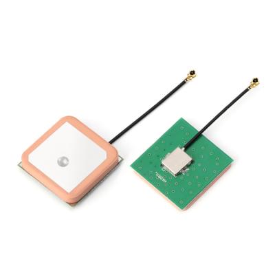 China 25*25 High Gain Active GPS Beidou Ceramic  Antenna Vehicle Positioning and Navigation Dual Mode GPS Antenna for  car HX-GSP-BD for sale