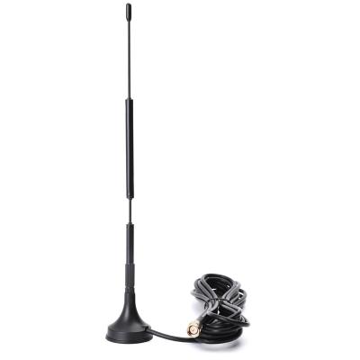 China High Quality 433Mhz High Gain Omnidirectional Wireless Transmission Module Suction Cup Antenna HX-XP433-21030-1000D1 for sale