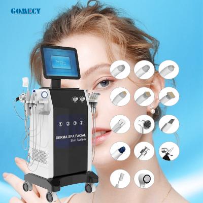 Cina 16 in 1 Hydrodermabrasion Facial Machine EMS Alta Frequenza Ultrasuoni RF Cura della pelle del viso in vendita