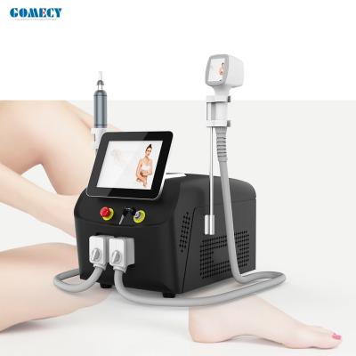 China Picosecond Laser Tattoo Entfernung Maschine 2 in 1 Diode Laser Schönheitsmaschine 808nm zu verkaufen