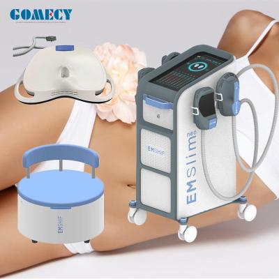 China 5 handvaten EMS sculpting machine 5000W ems body slimming Neo RF machine met 13 Tesla Te koop