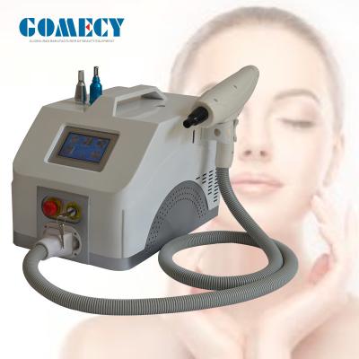 Chine Machine laser Nd YAG portable 532nm 1064nm Machine laser de peeling au carbone pour éliminer les tatouages à vendre