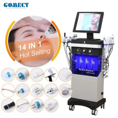 Chine 14 en 1 machine de peeling à jet d'oxygène 300W machine hydrodermabrasion du visage à vendre