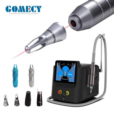 中国 1064nm Picosecond Laser Machine Tattoo Removal With Adjustable Spots Size Heads 販売のため