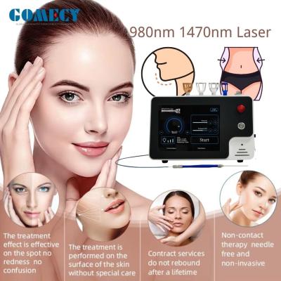 Chine 980nm 1470nm double longueur d' onde Endolift EVLT ENT PLDD machine de chirurgie au laser pour les varices à vendre