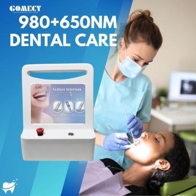 China 980nm Cirurgia Dental Laser Dentes Branqueamento Máquina de Corte a Laser Dental Laser de Tecido Molido à venda