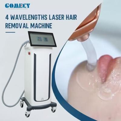 China Professional 808 Diode Laser Hair Removal Machine for All Skin Tones Diode 808 1064 755nm Laser System for sale