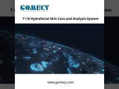 7 IN 1 ice blue facial  skin care and face analyzer