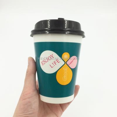 China Supply Disposable Fast Food Coffee Water Disposable Paper Cups for sale