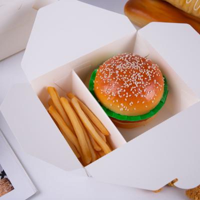 China Disposable New Design Disposable Assortment Box For Snacks Fast Food Supplies Takeout Box for sale