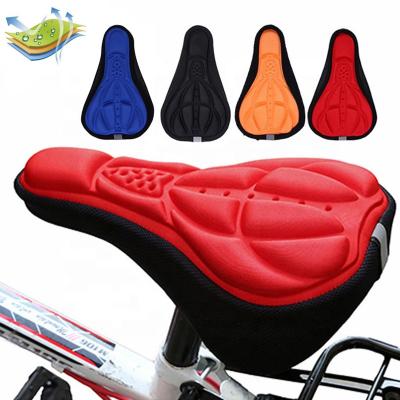 China The product has good air permeability bike seat cover 4 colors cheap bike saddles to cover good ventilation more suitable for summer use bicycle saddle seat for sale