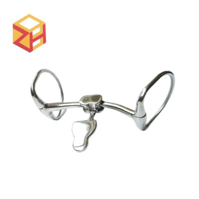 China Stainless Steel Horse Bit Riding Equipment Precision Casting Spare Parts Factory Price for sale