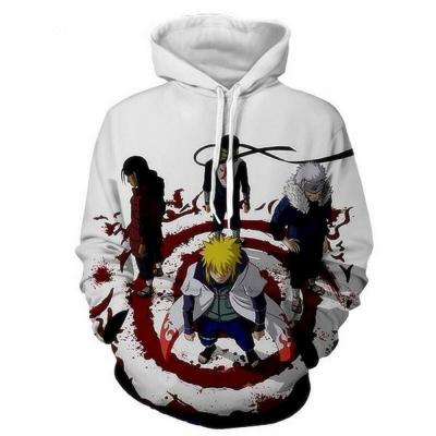 China Anti-wrinkle custom logo 3D print 100% organic cotton attack on titan the hoodie anime jujutsu kaisen 3d anime hoodie for sale