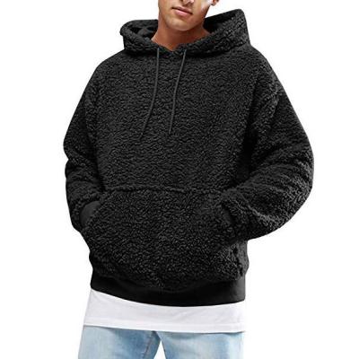 China Anti-wrinkle autumn and winter fashion hooded sweater plush plus fleece hood sweater custom hooded men's hoodies for sale