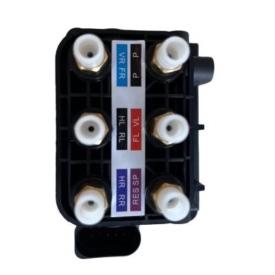 China Metal A8D3 A6C5 Air Suspension Block Valve A6C6 Air Suspension Repair Kits Air Suspension Solenoid Valve Component Block for sale