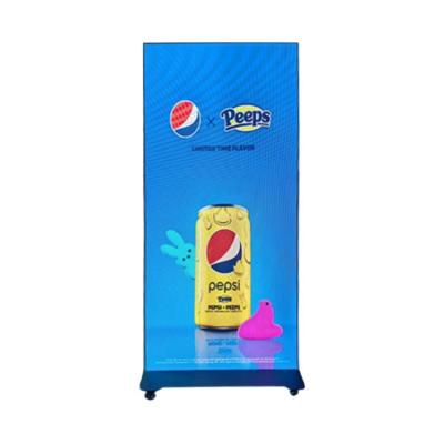 China Source Factory Stand Screen Indoor LED-Poster-Display-Screen Wifi Control Poster Led Display for sale