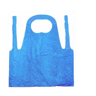 China Comfortable PE apron and high quality disposable pe soft for sale