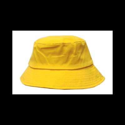 China Character Smart Factory Price Cotton Hot Casual Plain Dyed Bucket Hat With Face Mask Yellow Fishermans Hats For Travel for sale