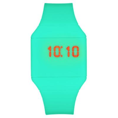 China Waterproof Sports Silicone Wristband Watch , Touch Screen Led Watch for sale