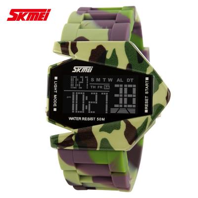 China Airplane Model Boys And Girls Fashion LCD Analog Watch Colorful for sale