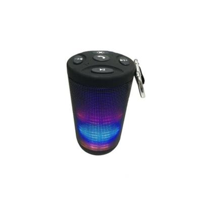 China Modern Round Music Stereo LED Bluetooth Speaker With GFSK /  TT/4 DQPSK for sale