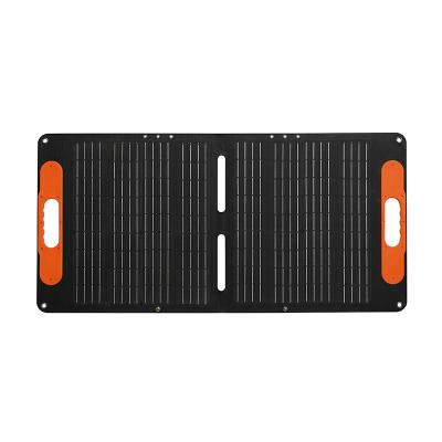 China Waterproof Portable Foldable Solar Panel Camping 60W Folding Solar Panel Charger 5V 3.3A Usb Outlet Outdoor Smartphone Devices for sale