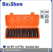 China 10pcs 3/4" socket set for sale