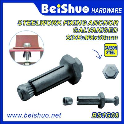 China High Quality  Hot Sales Carbon steel  Zinc plated Hot dip Galanised  Hex Expansion Anchor Bolts for sale