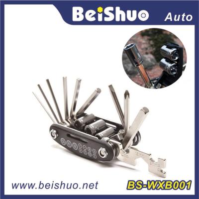 China 16 in 1 Hot Selling Bicycle Repair Tool Set with Multifunction muti-tool for sale