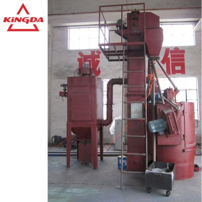 China Building Material Shops Rotating Table Shot Blasting Machine for sale