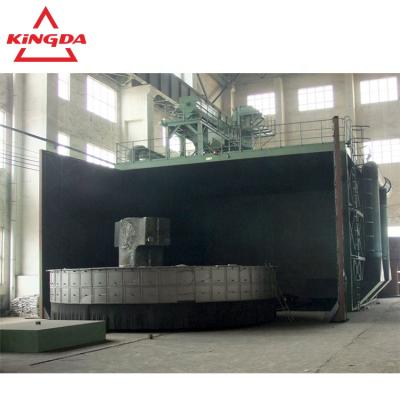 China Building Material Shops Rotating Turntable Shot Blasting Machine for sale