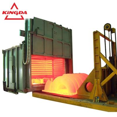 China Building Material Shops Electrical Resistance Heat Treatment Bottom Car Furnace for sale