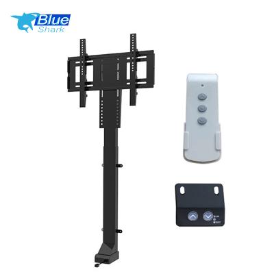 China 2020 Swivel Cold Rolled Steel Electric Height Adjustable Living Room TV Remote Control Stand for sale