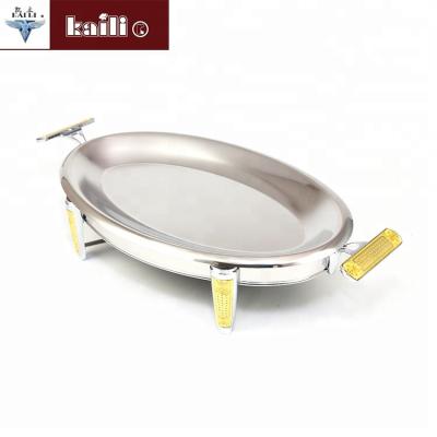 China 54*34cm disposable 2020 new arrival decoration dishes, elegant mold with two handle feet for sale