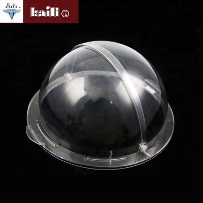 China Sustainable Hotel Buffet Restaurant Round Transparent Plastic Dish Cover For Food Cover for sale