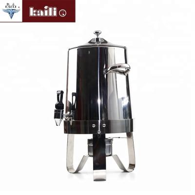 China 10L high quality silver cold catering Juice Beverage Dispenser For Buffet coffee urn milk coffee urn stainless steel 10L for sale