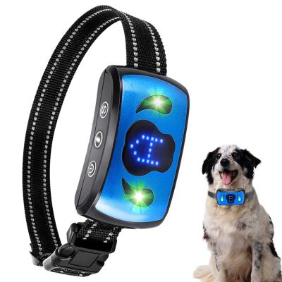 China Refillable Aquarium Pet Viable Forming No Dog Bark Stop Bark Stop Collar Amazon Success 2021 Bark Formations Collar for sale