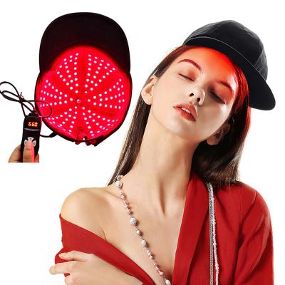 China Tissue Laser Hair Regrow Helmet LED Red Light Therapy Hair Growth Laser Hair Loss Treatment Device Men Women Men Hat for sale