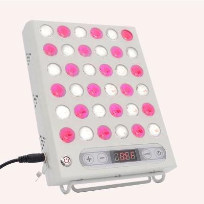 China Red Led Light 50W LED Physiotherapy Lamp Beauty Pain Relief Home Infrared Photon Rejuvenation for sale